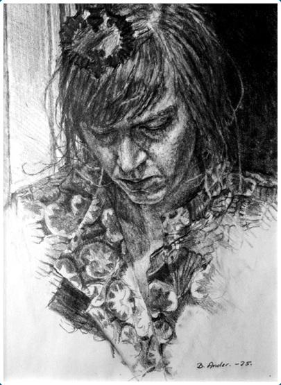 Studie av Sonja © Bengt Ander