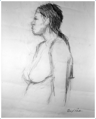 Modellstudie © Bengt Ander