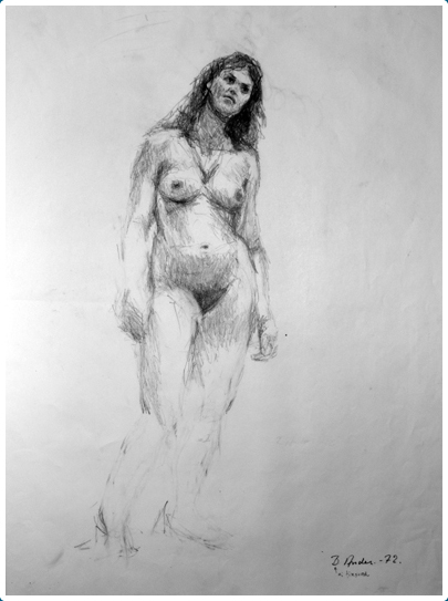 Modellstudie © Bengt Ander